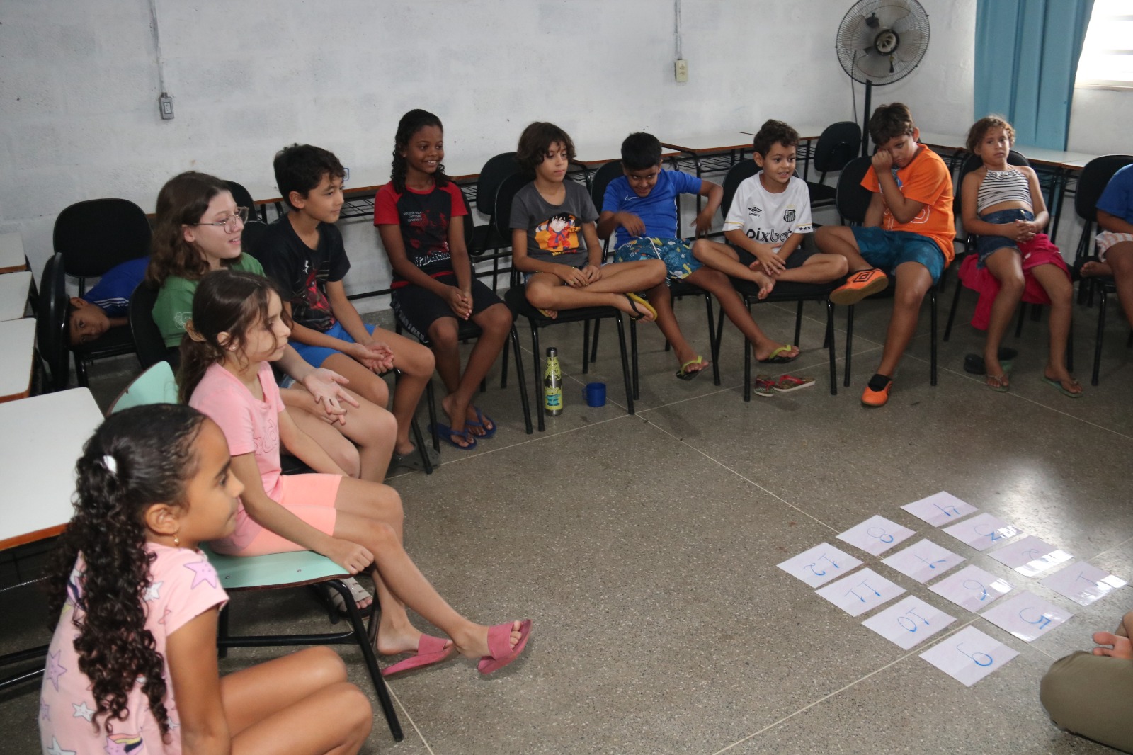 Crianças em atividade
